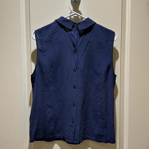 Equipment 100% silk sleeveless blouse - Picture 4 of 4